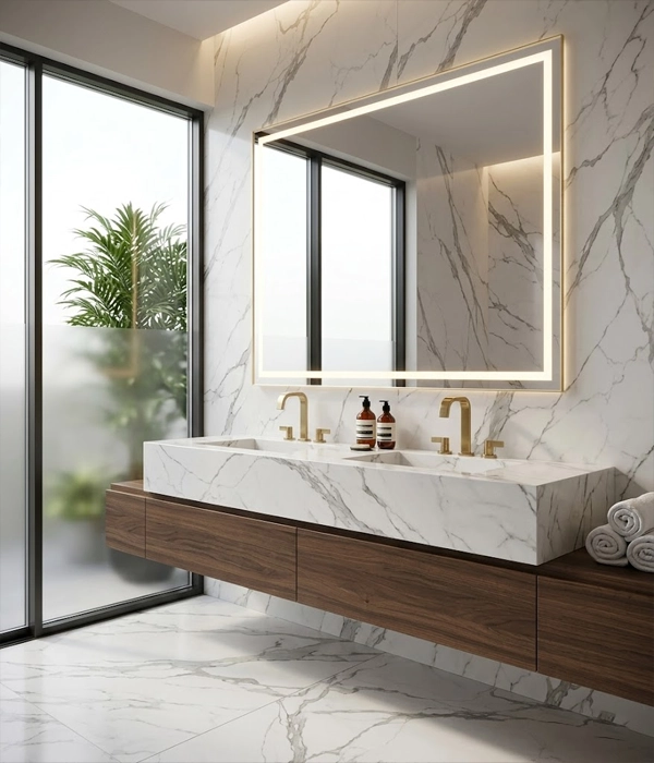 Statuario Classic Bathroom Vanity