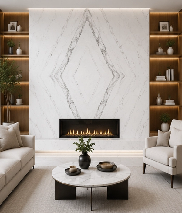 Statuario Diamond Wall Cladding
