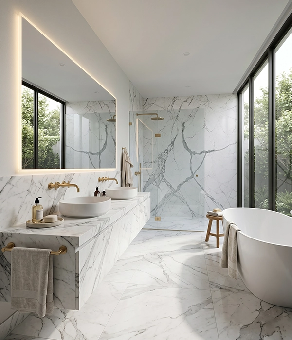 Statuario Classic Bathroom Vanity
