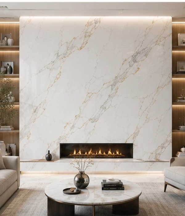Statuario Gold Wall Cladding