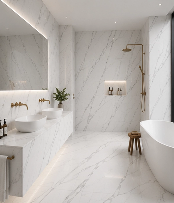 Statuario Grey Bathroom Vanity