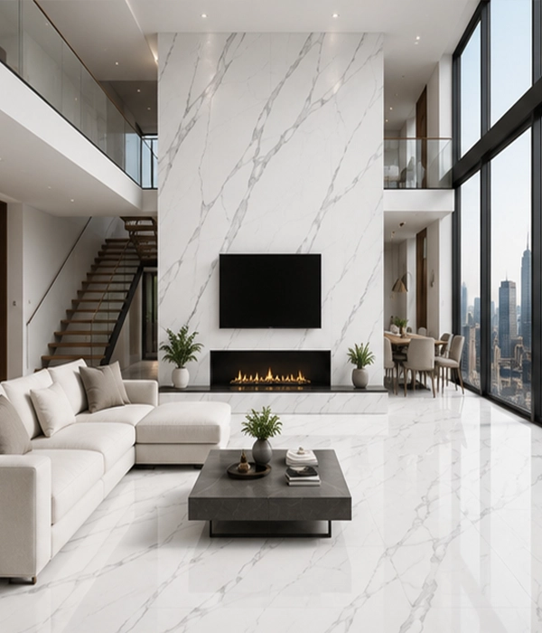 Statuario Grey Flooring