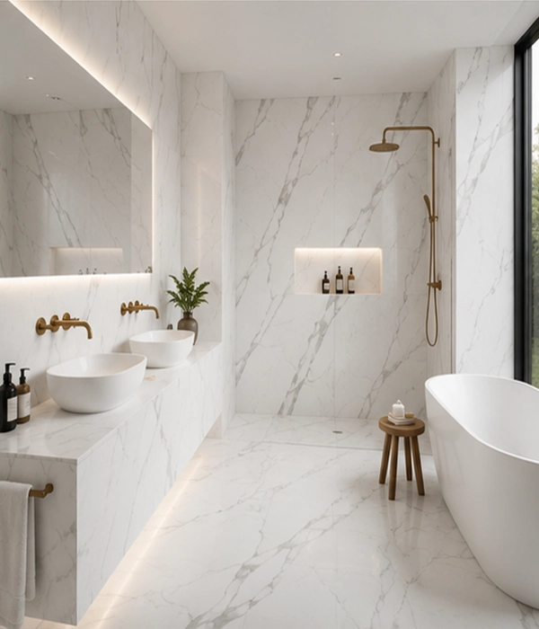 Statuario Luxe Bathroom Vanity