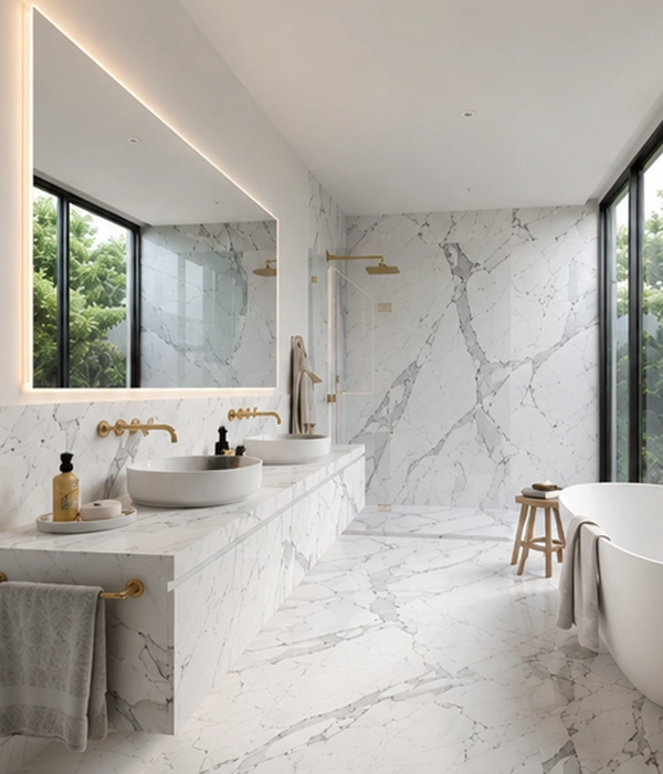 Statuario Venato Bathroom Vanity